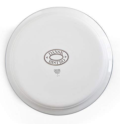 Amazon.co.jp: DANSKダンスク BISTORO 2重ブルーライン プラター 大皿